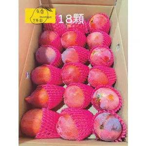 枋山愛文芒果-嚴選寶島級-18顆裝/1箱